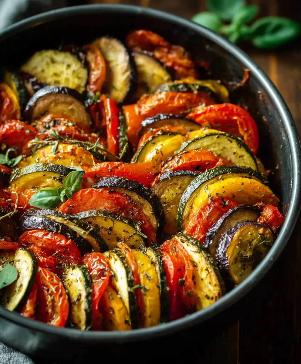 Ofen-Ratatouille: Einfach, lecker & gesund