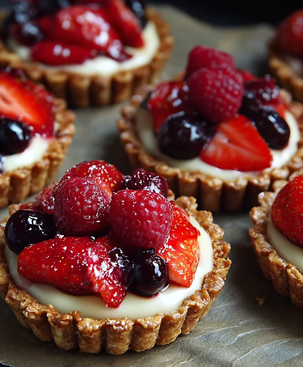 Fruchte Tartelettes: Vanillepudding Traum Rezept