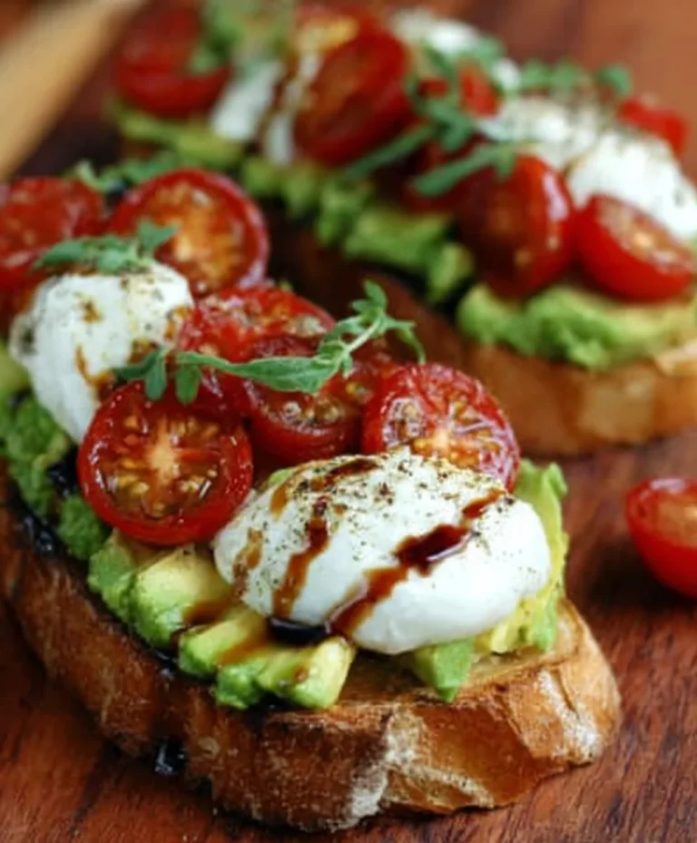 Avocado Burrata Bruschetta: Ultimatives Frühstück