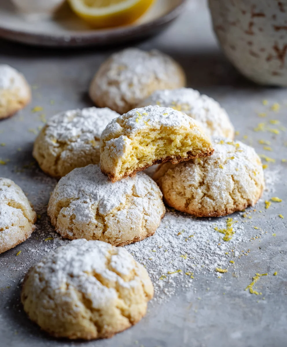 Vegane Zitronenplätzchen: Zitronenfrische Vegan-Kekse!