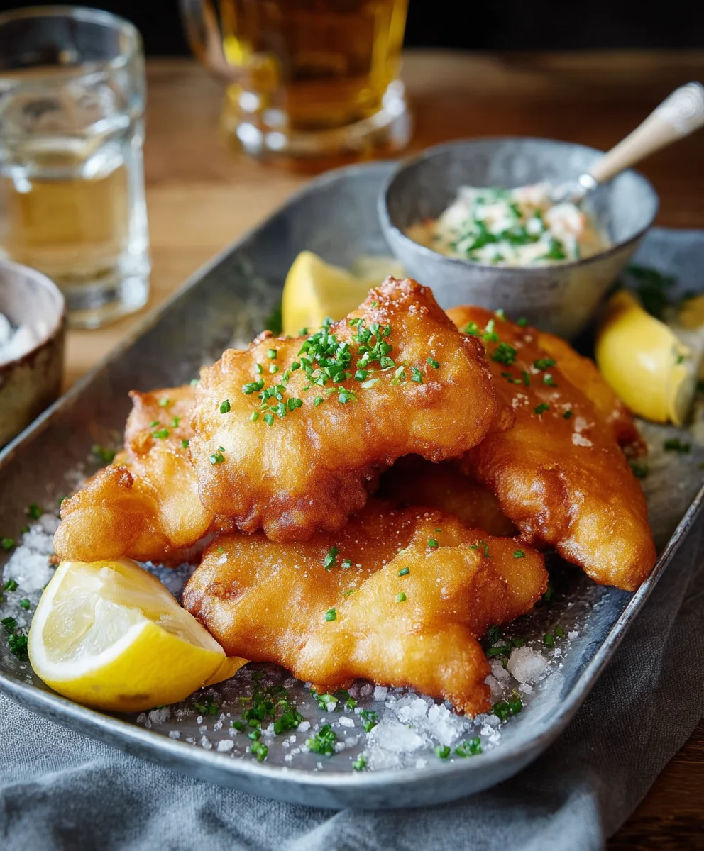 Knuspriger Backfisch mit Malzbier-Teig | Einfaches Rezept