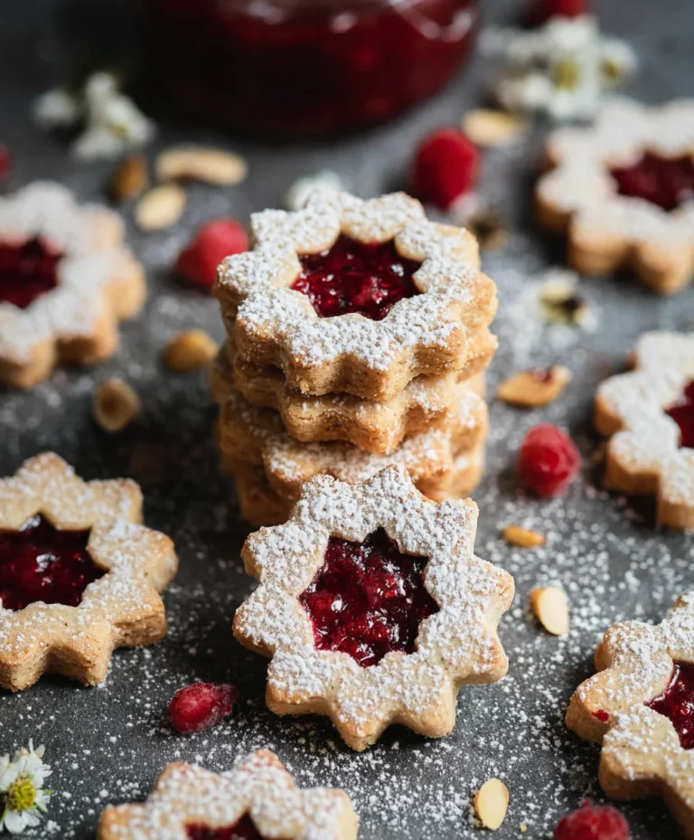 Vegane Linzer Plätzchen: Spitzbuben leicht gemacht