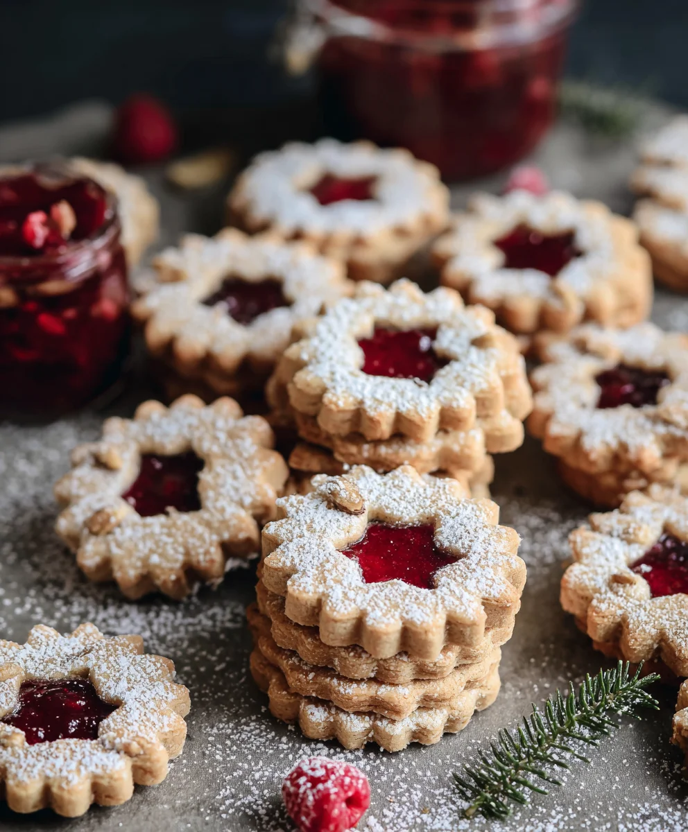 Vegane Linzer Plätzchen: Spitzbuben leicht gemacht