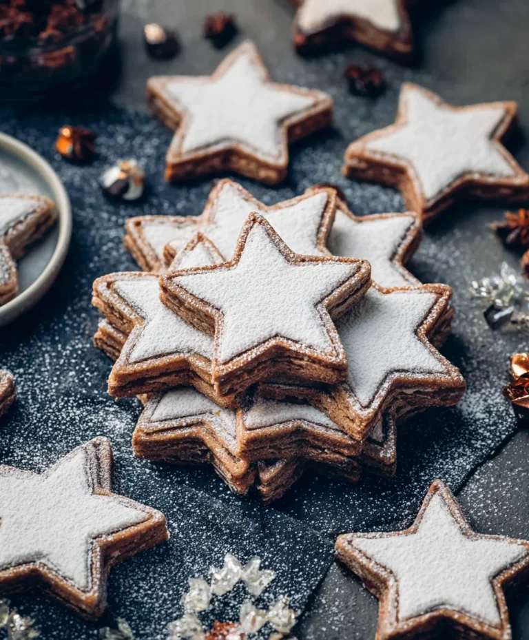 Vegane Zimtsterne: Glutenfrei, Ei-frei & Lecker
