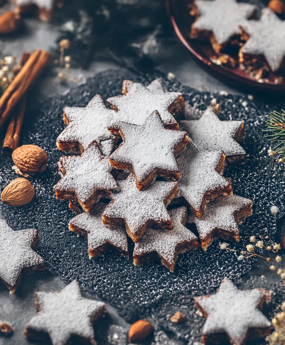 Vegane Zimtsterne: Glutenfrei, Ei-frei & Lecker