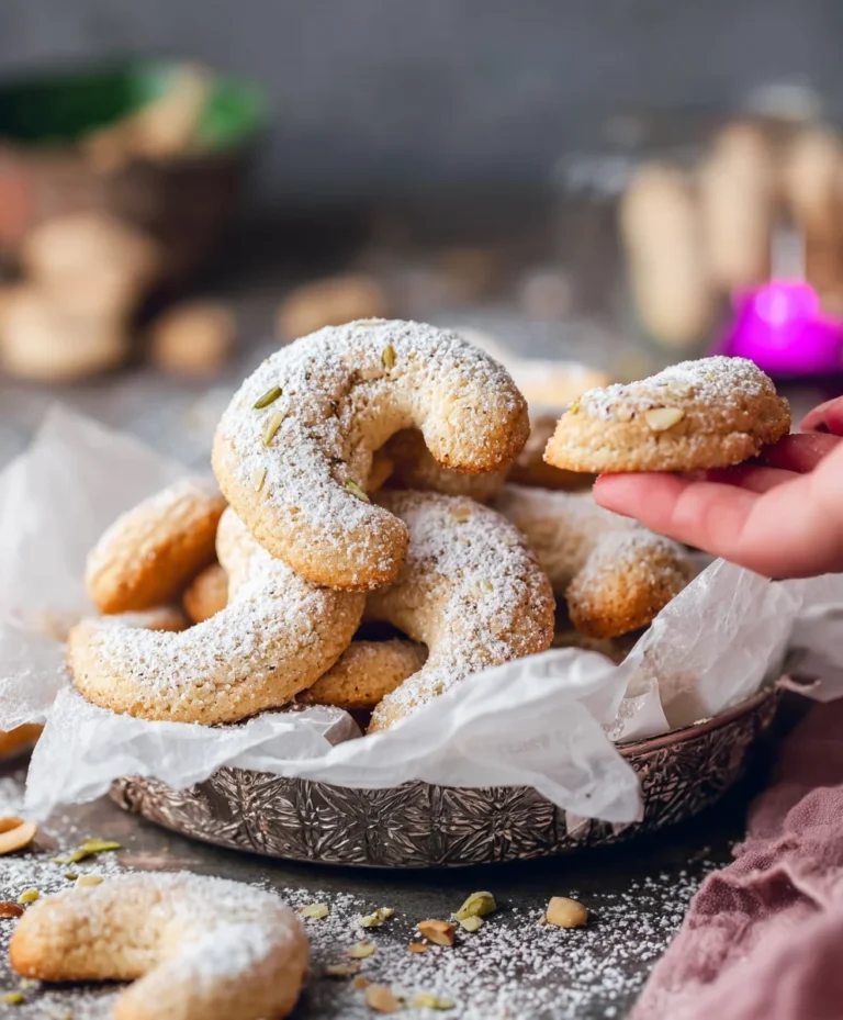 Vegane Vanillekipferl: Zarte, einfache & leckere Weihnachtskekse