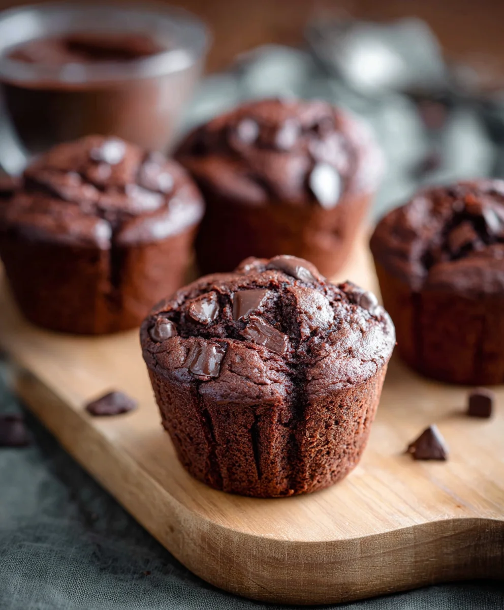 Saftige Schokomuffins: Öl & Kakao – Einfaches Rezept