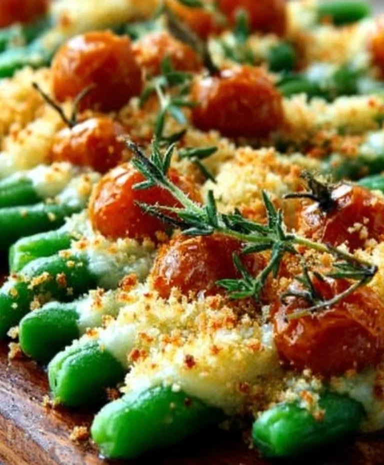 Köstliche Parmesan Bohnen – Schnell & Einfach