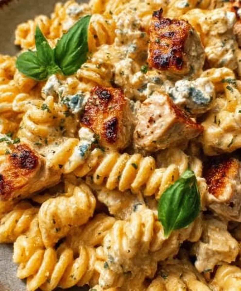 Cremige Hähnchen-Feta-Pasta: Einfach & Lecker