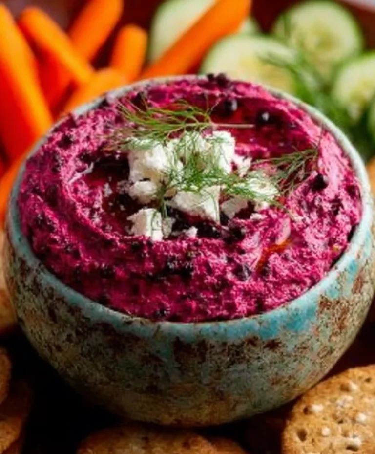 Rote Bete Dip: Einfach, lecker & gesund