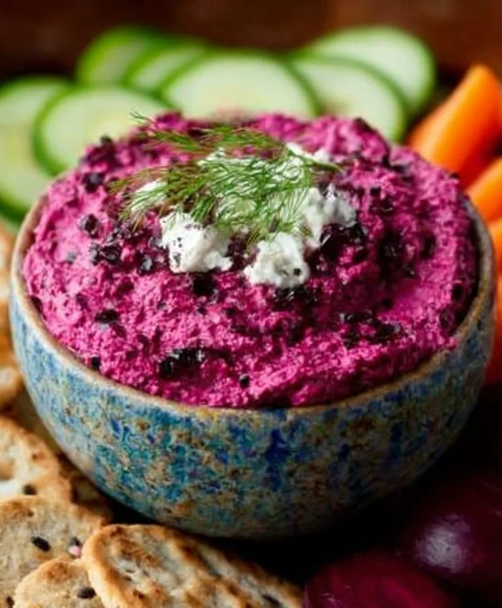 Rote Bete Dip: Einfach, lecker & gesund