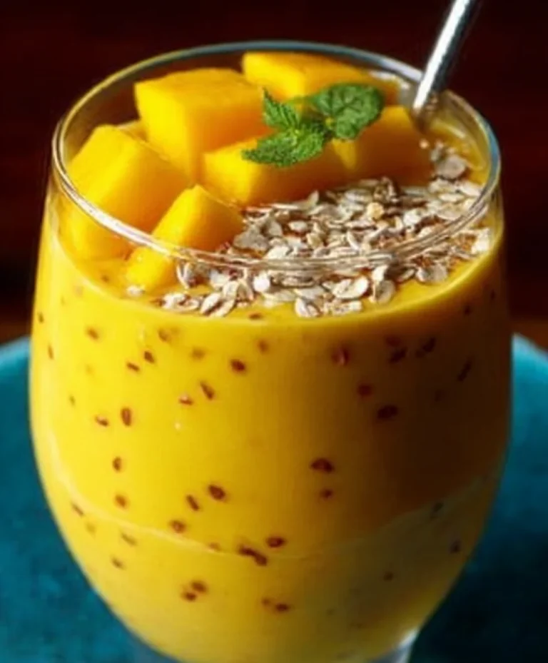 Mango Hafer Smoothie: Cremig, gesund & einfach