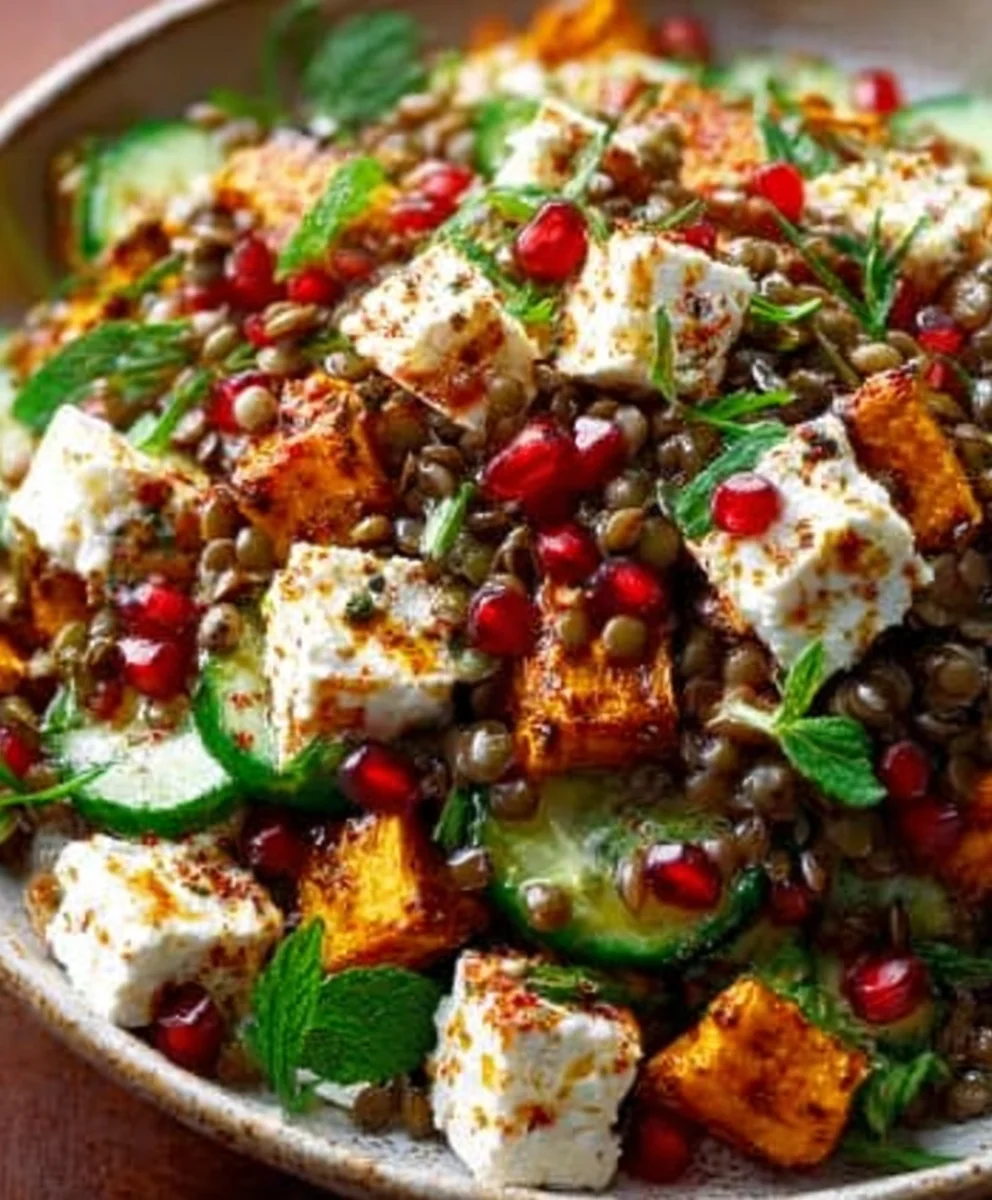Linsensalat mit Feta: Erfrischend & Einfach