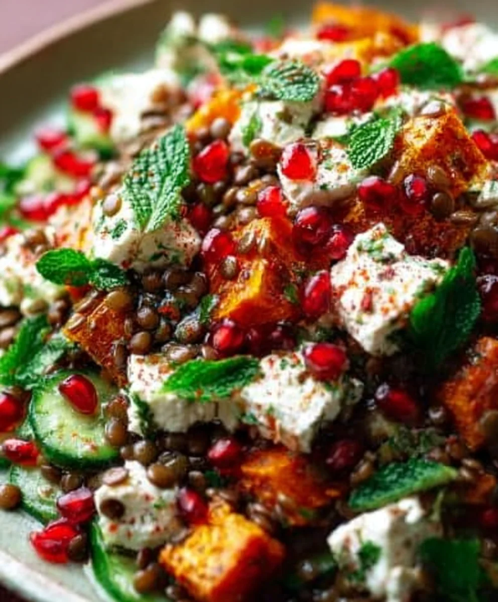 Linsensalat mit Feta: Erfrischend & Einfach