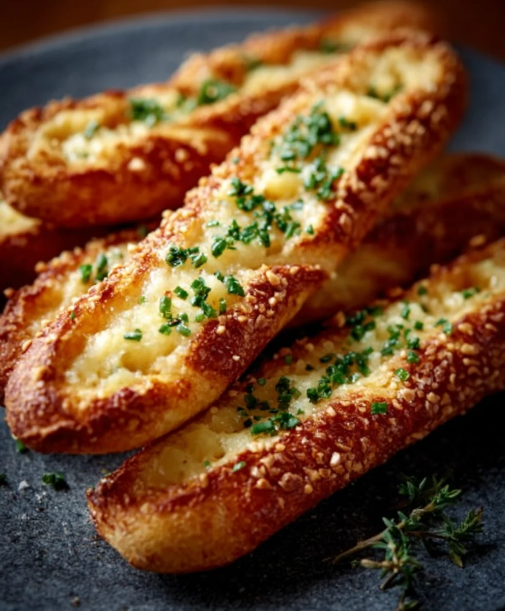 Schnelle Köstliche Knoblauchstangen | Einfaches Rezept