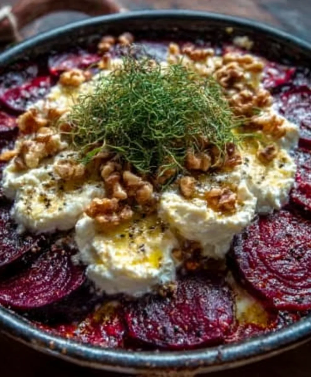 Rote-Bete-Gratin mit Ziegenkäse: Leckerer Genuss